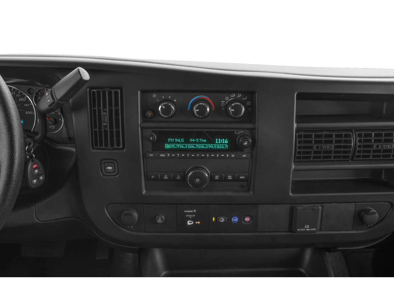2025 Chevrolet Express Passenger RWD 3500 Extended Wheelbase LT